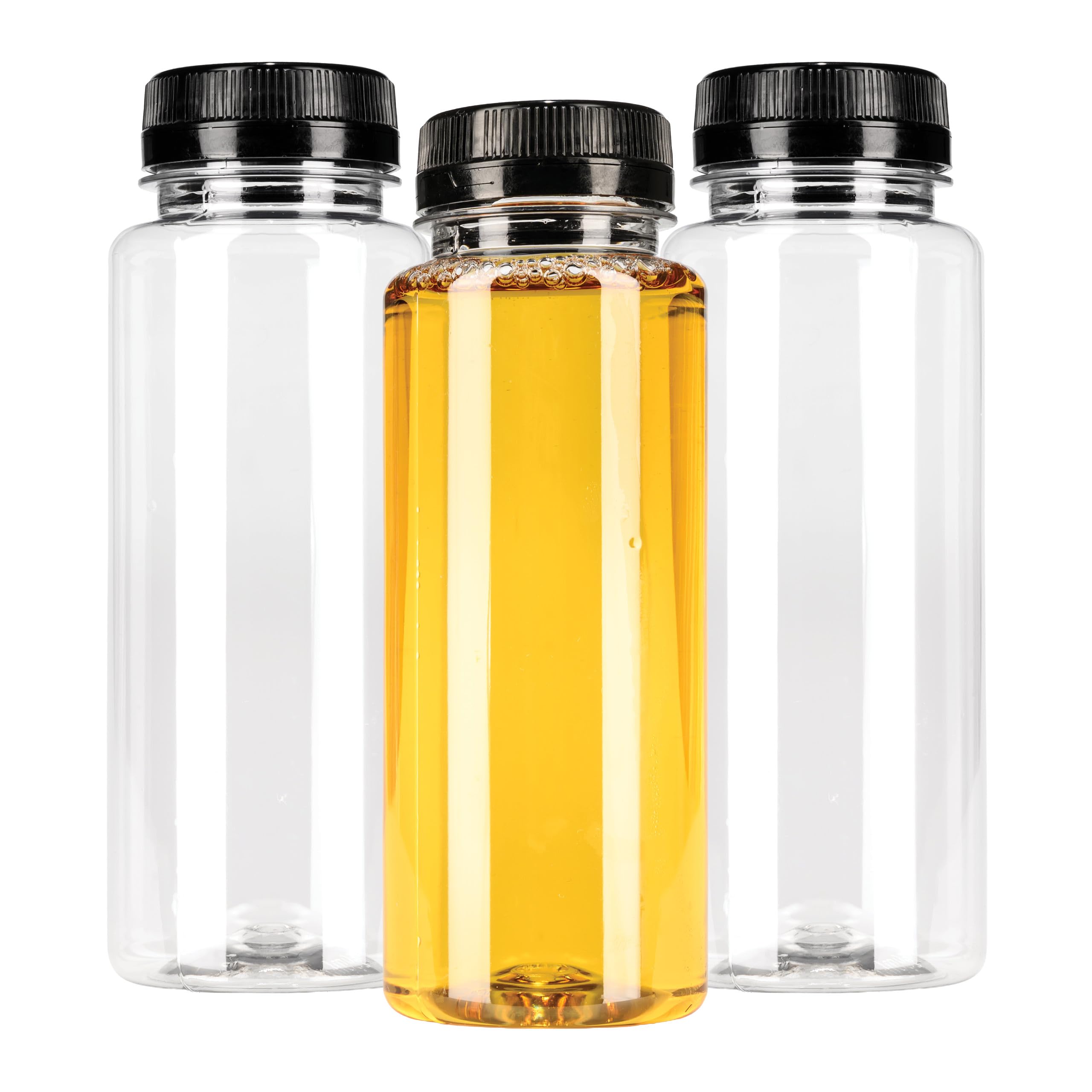 Tec Clear With Black Lids Juice Bottles Black Lids Lids 250Ml 30% Recycled (9)