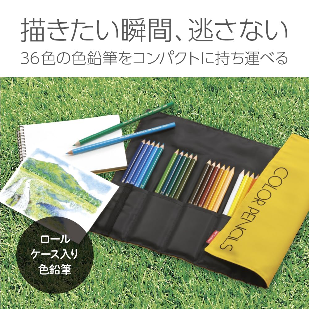Amazon.com : Tombow MJ-CRNQ36CQAAZ Colored Pencils, 36 Colors