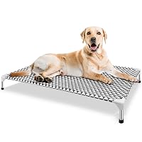 Cuccia per cani rialzata per esterni, taglia XL