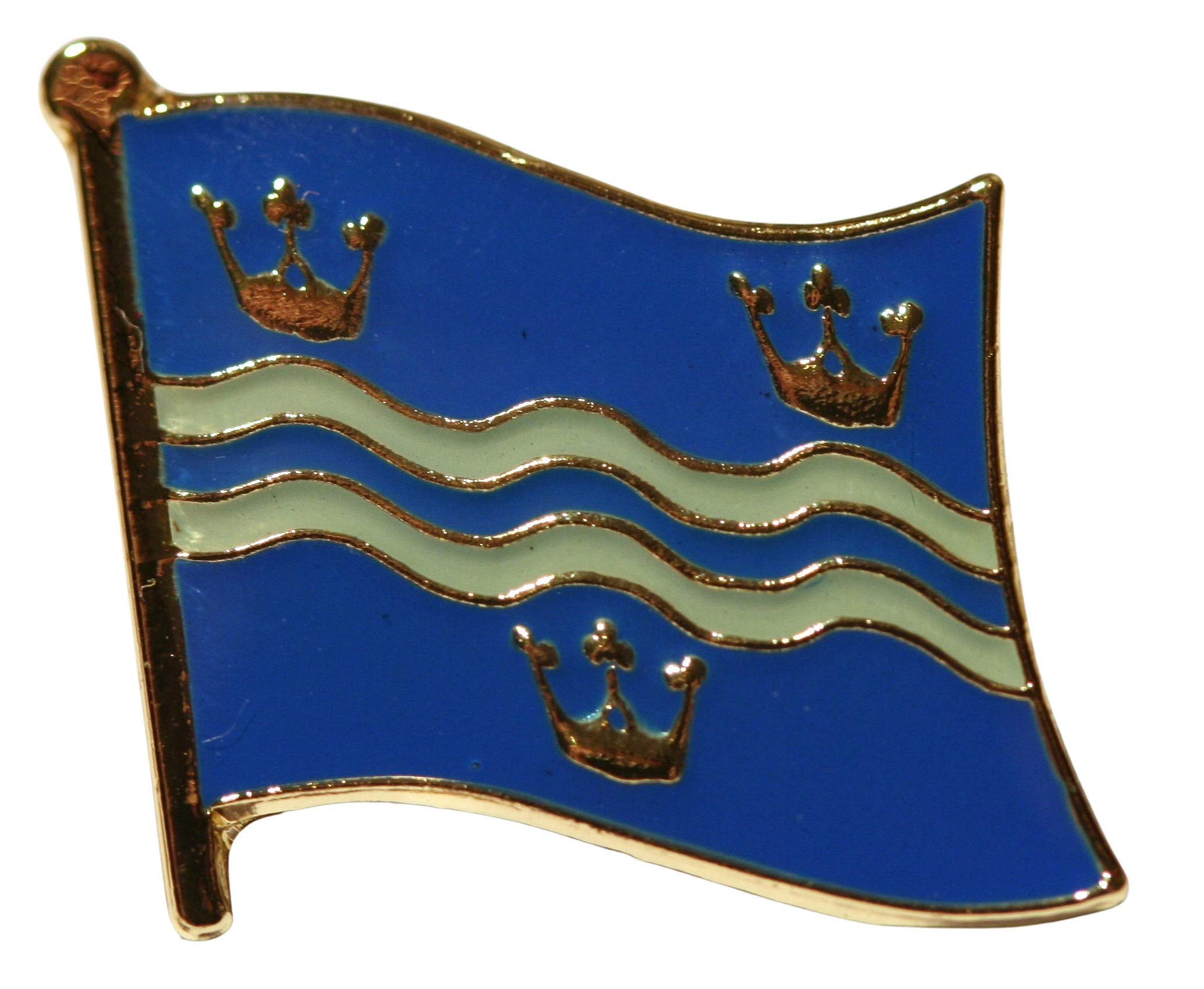 Cambridgeshire County Flag Pin Badge