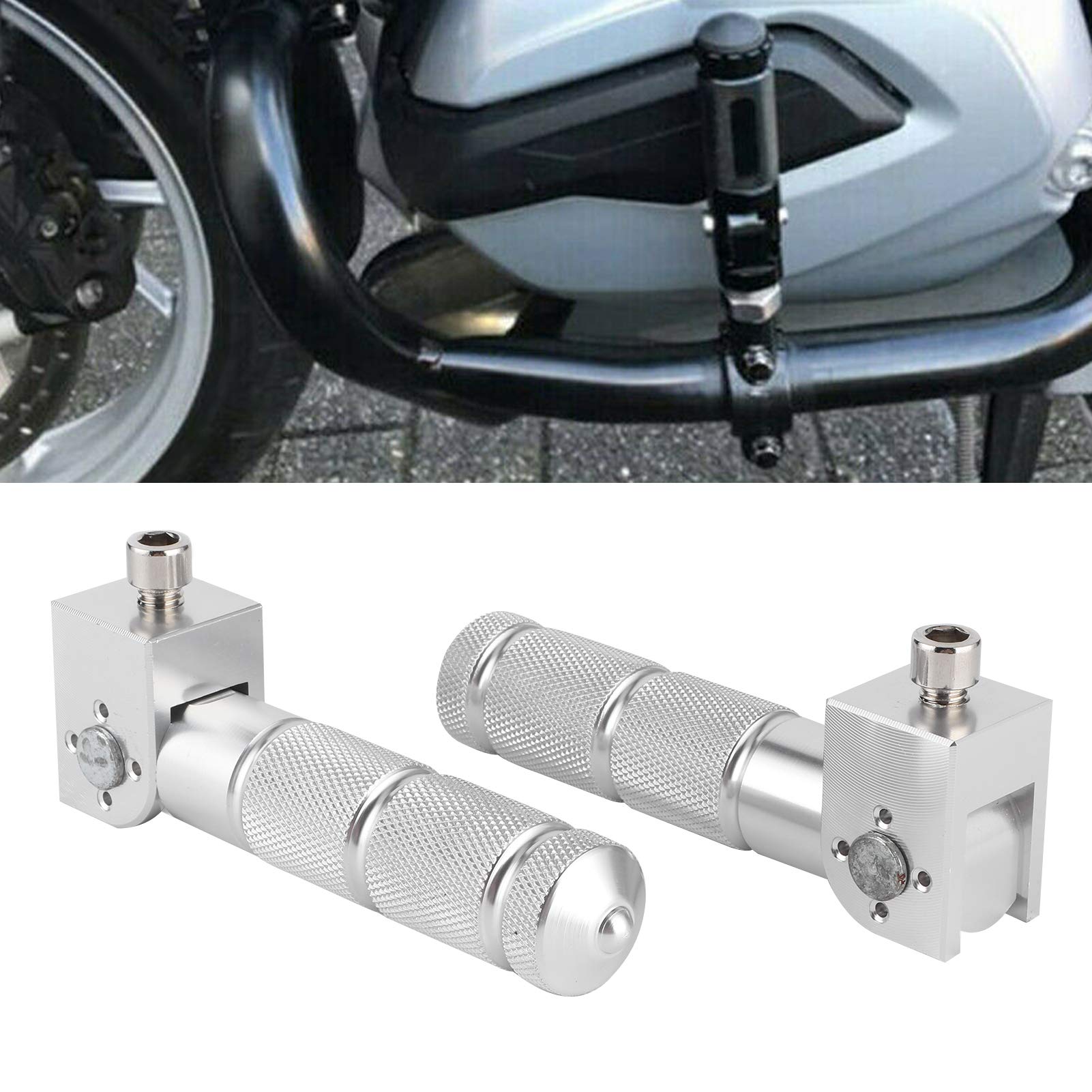 Pedane Pieghevoli Per Moto Pedane Poggiapiedi Universale Per Moto Pedali In Allu
