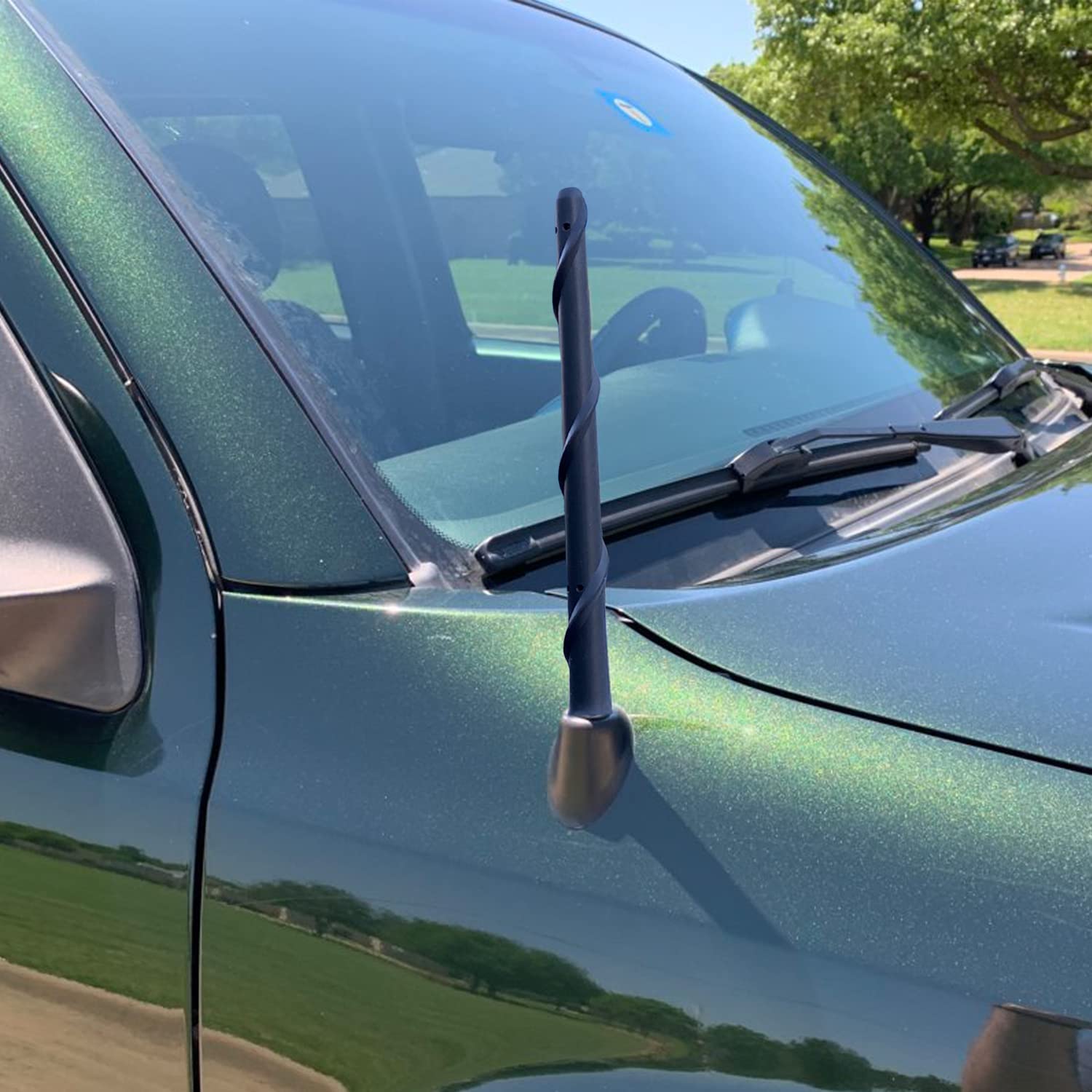 Antenna BA-BOLING compatibile con Toyota Tundra 2000-2020 | Antenna di ricambio in gomma flessibile a prova di lavaggio auto, progettata per una ricezione ottimizzata FM/AM