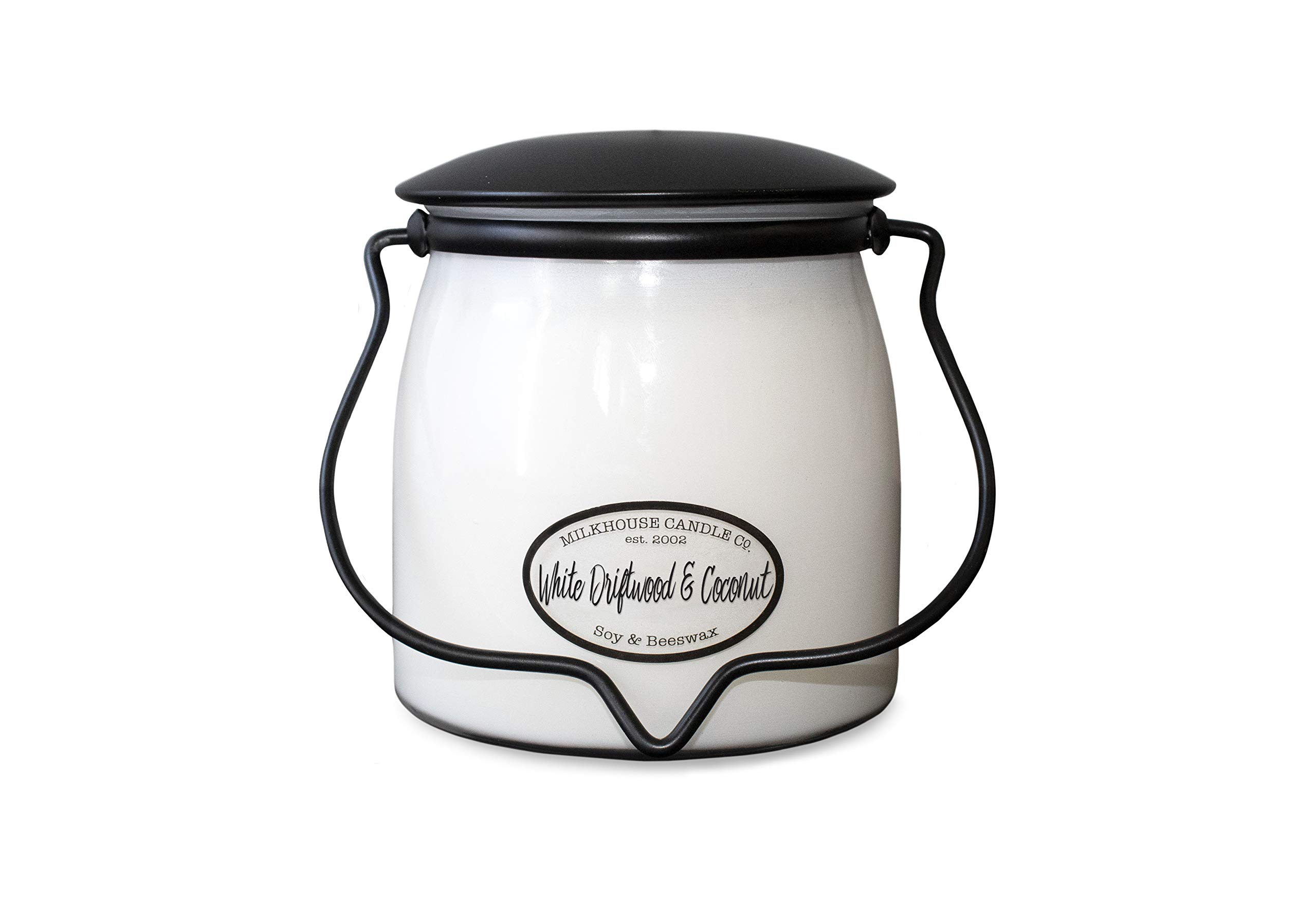 Milkhouse Candle CompanyWhite Coconut & Driftwood Candle Medium