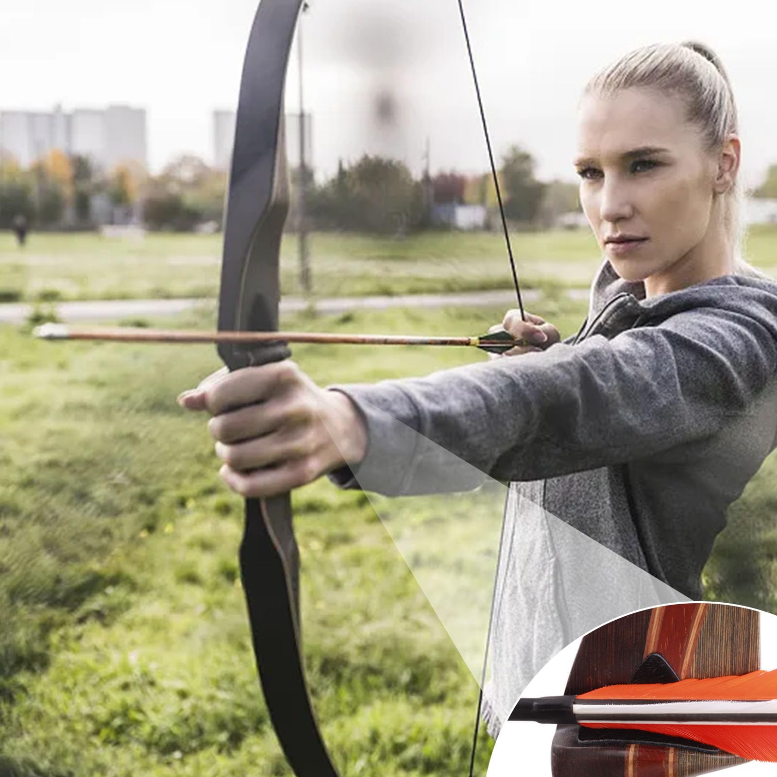 Supporto Magnetico Per Frecce Da Arco Ricurvo - Adesivo, Acciaio Inox, Per Tiro Con L'Arco E Caccia