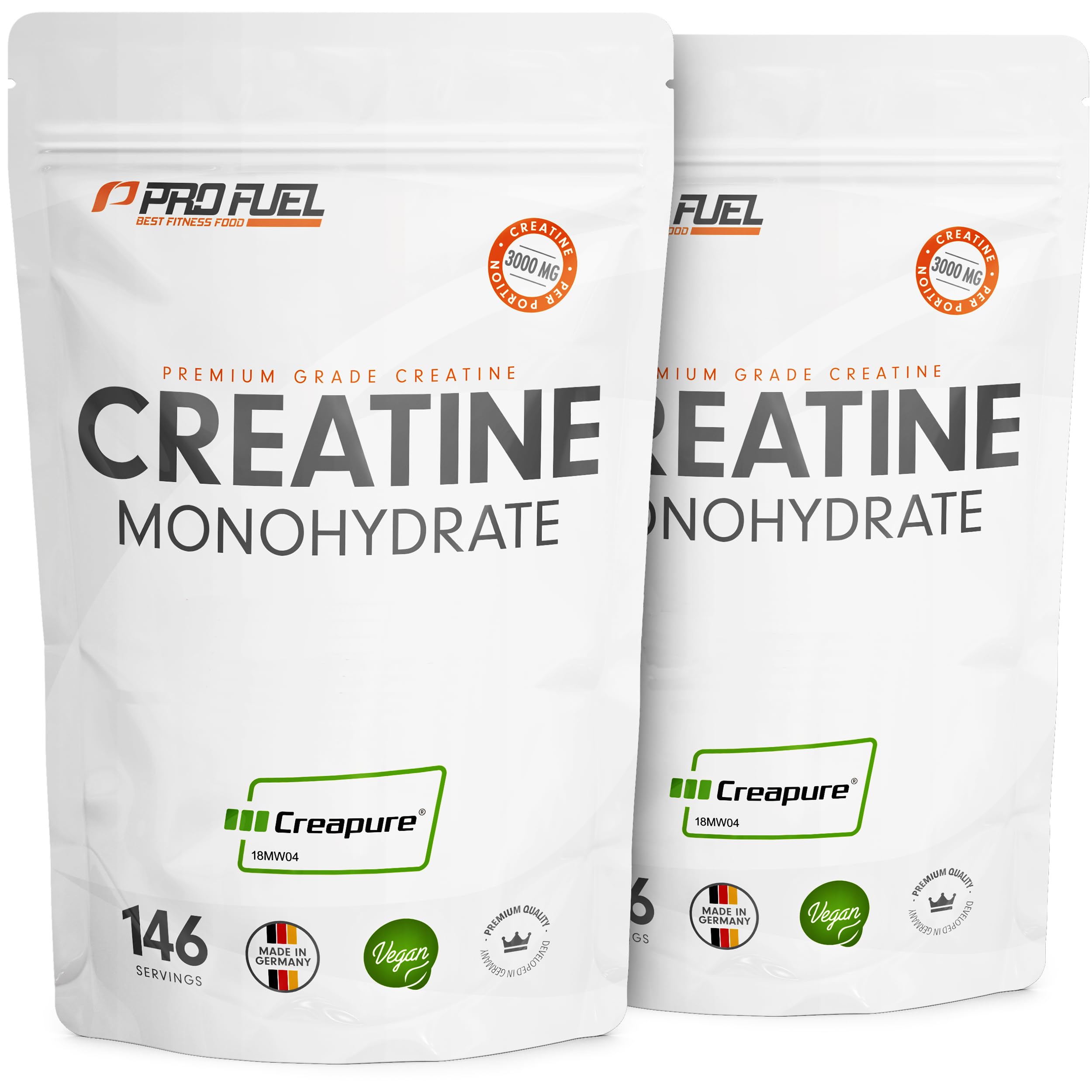 Creapure® Creatin Monohydrat Pulver 1000g