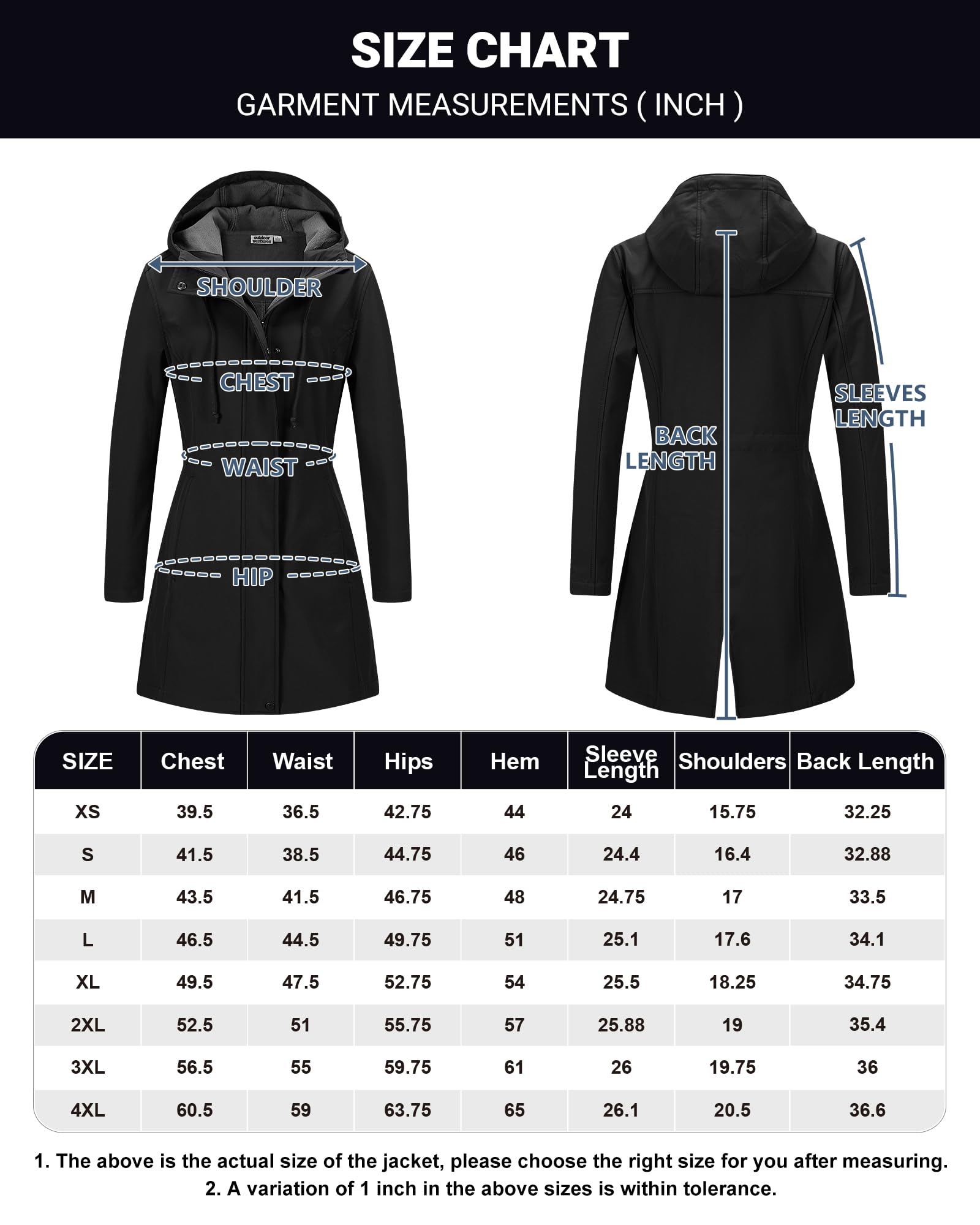 Outdoor Ventures Chaqueta acolchada ligera con cremallera completa para mujer con capucha, abrigo de invierno acolchado