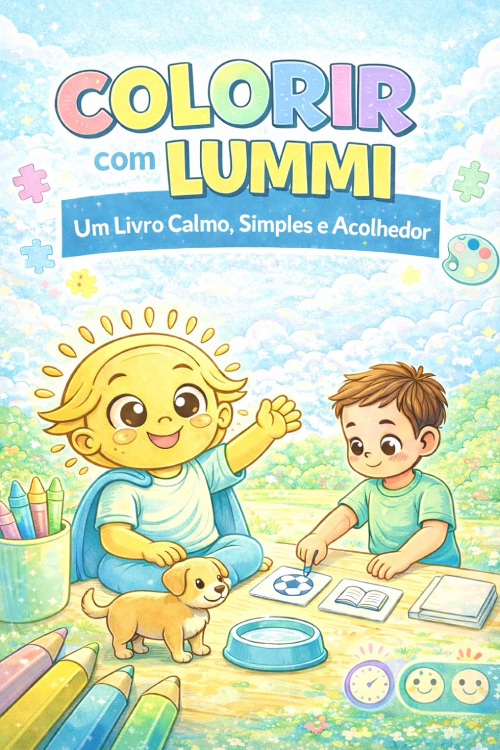 Colorir com Lummi: Atividades Calmas para Crianças Especiais