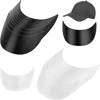 Amazon.com: Framendino, 20 Pack Baseball Cap Visor Insert Plastic Hat ...