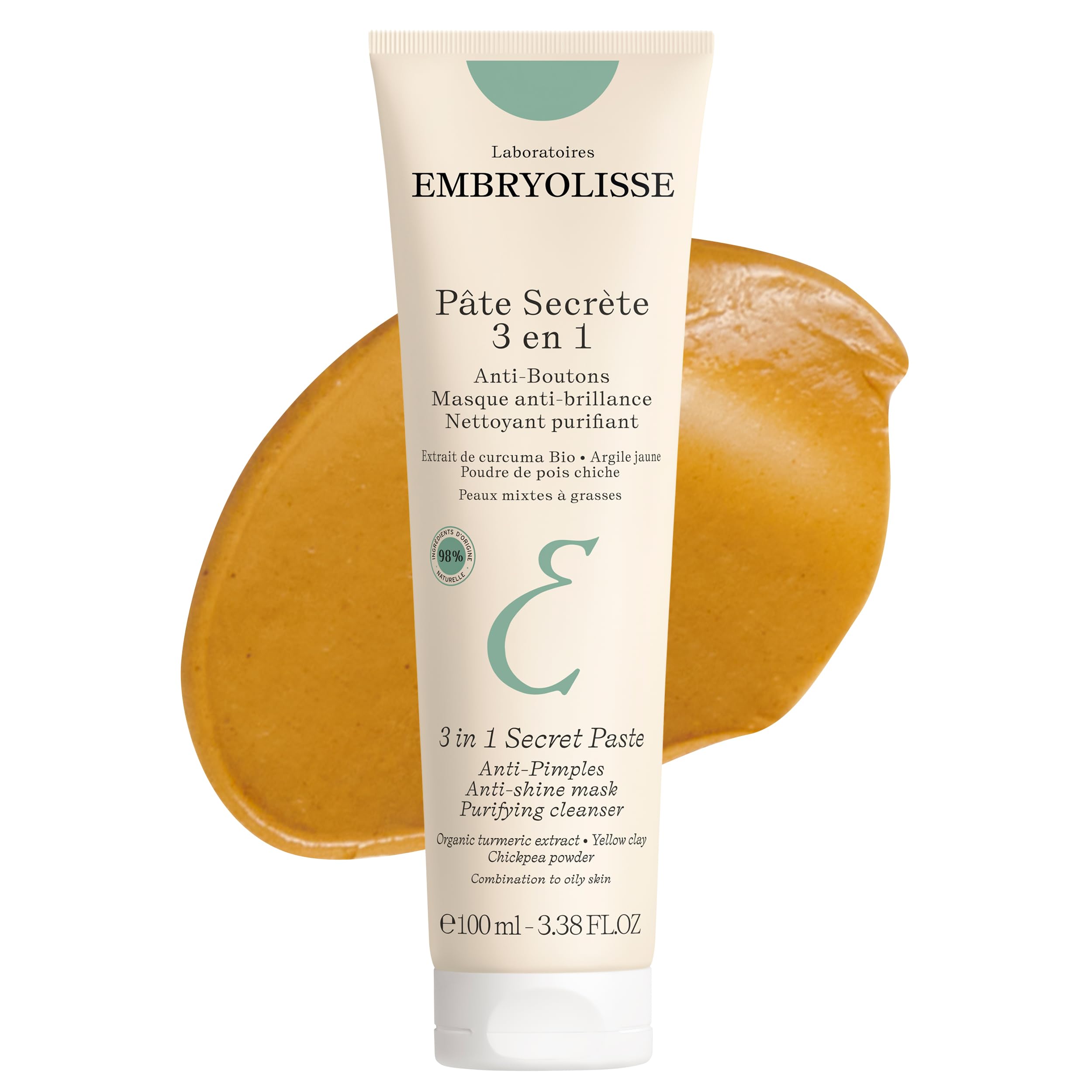 Embryolisse 3-in-1 Secret Paste - Multipurpose Purifying
