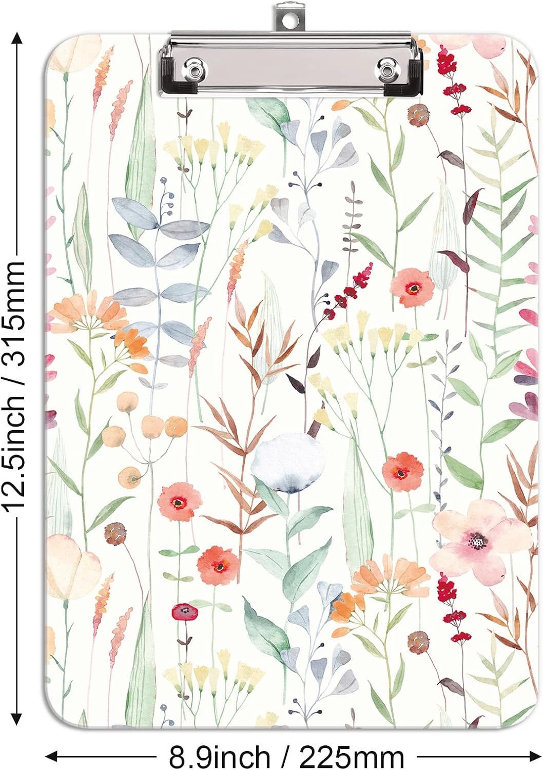 Hongri Plastic Cute Clipboard, 8.5 x 11 Decorative Clip Board image 5