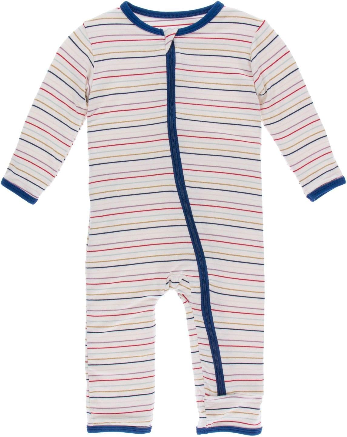 KicKee Pants Print Coverall with Zipper