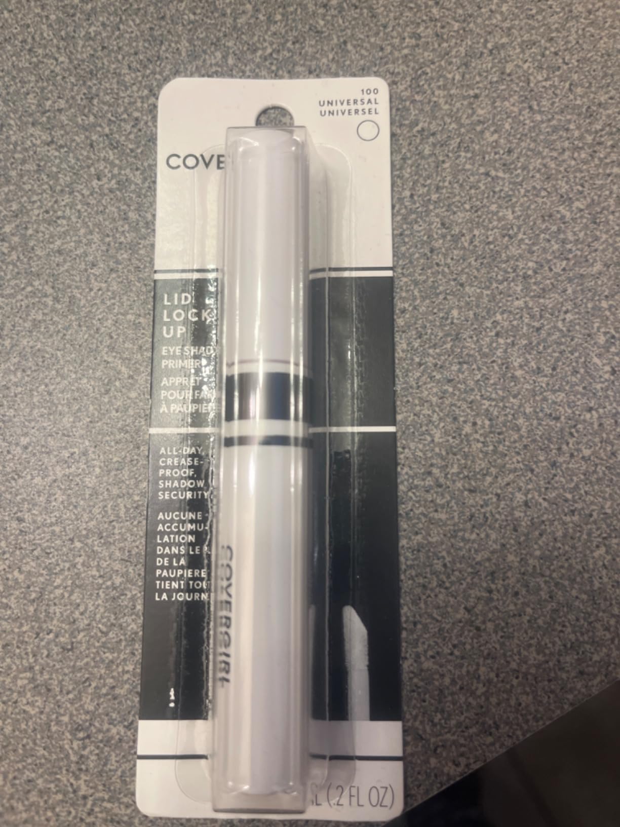 COVERGIRL Lid Lock Up Eyeshadow Primer, Clear, AllDay, Dries Quickly, .06 Pound