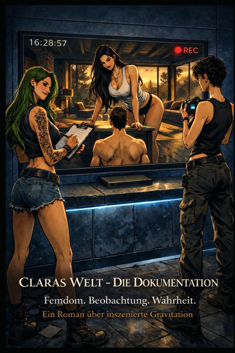Claras Welt – Die Dokumentation: Femdom. Beobachtung. Wahrheit. Ein Roman über inszenierte Gravitation (Claras Welt - Die Psychologische Femdom-Reihe)
