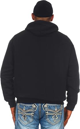 JH DESIGN GROUP Men's Corvette C1 C2 C3 C4 C5 C6 C7 C8 Logo Collage Black Hoodie