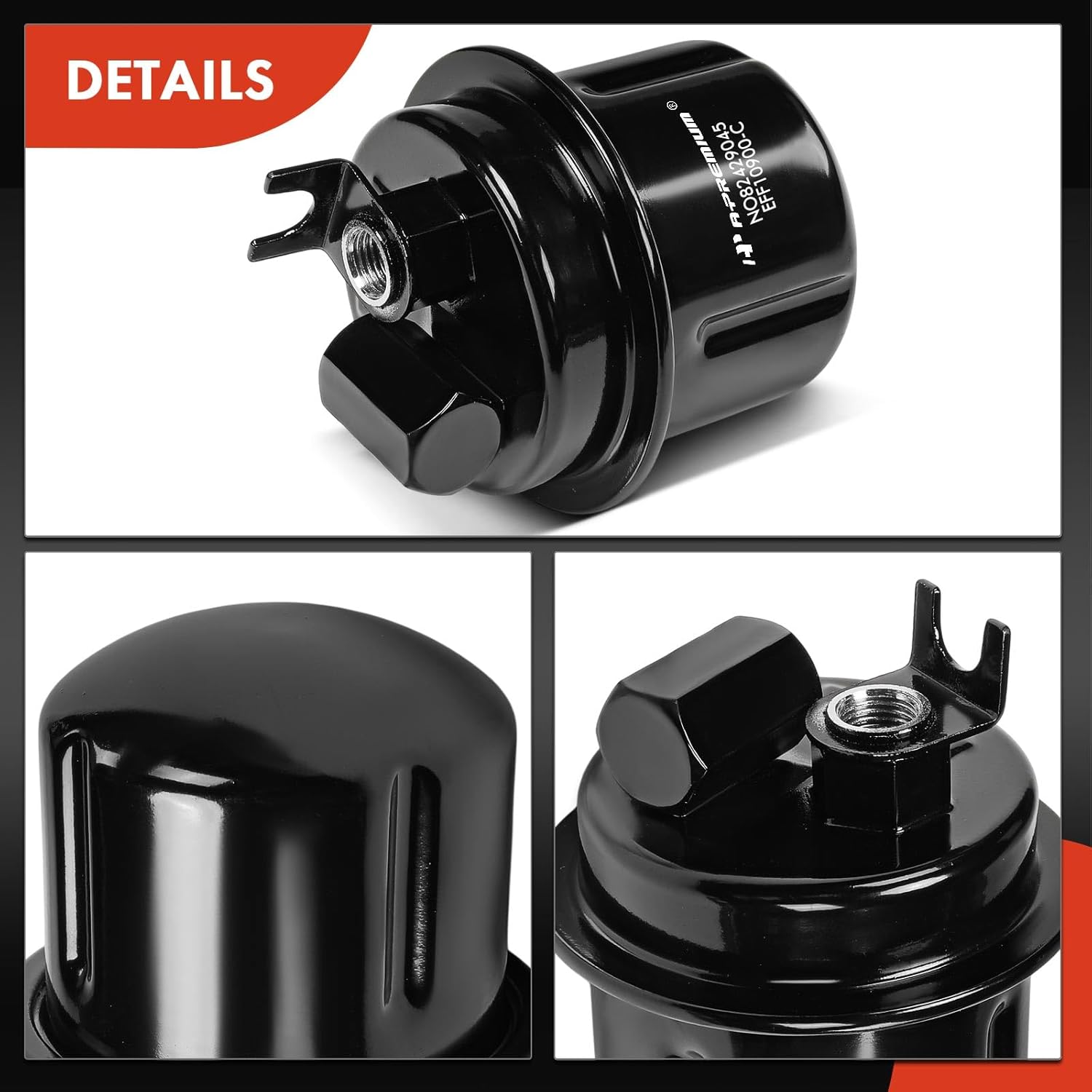 A-Premium Fuel Filter Compatible with Acura Vigor 1992-1994 2.5L & Honda Prelude 1992-1996