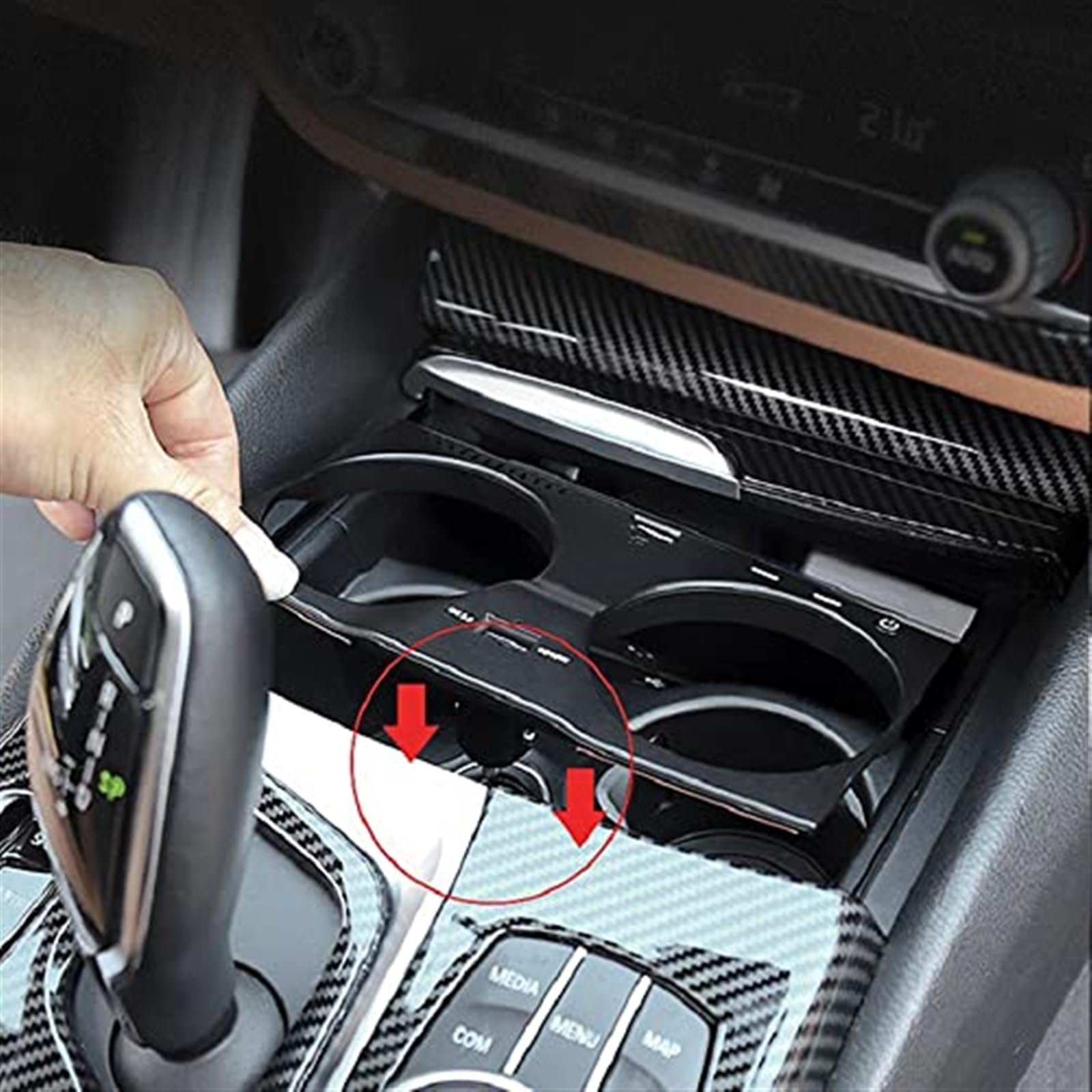 Bezprzewodowa ładowarka samochodowa 15 W uchwyt do ładowania Qi do telefonu, dla BMW, X5 G05 X6 G06 2019-2021 podstawka z panelem szybkiego ładowania, dla Samsung Samochodowa płyta ładująca