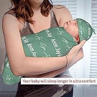 Vista 26 de Sweewind Mantas de bebé con nombre – Mantas personalizadas para recién nacidos para bebés niñas y niños – Regalos personalizados para bebés (iconos)