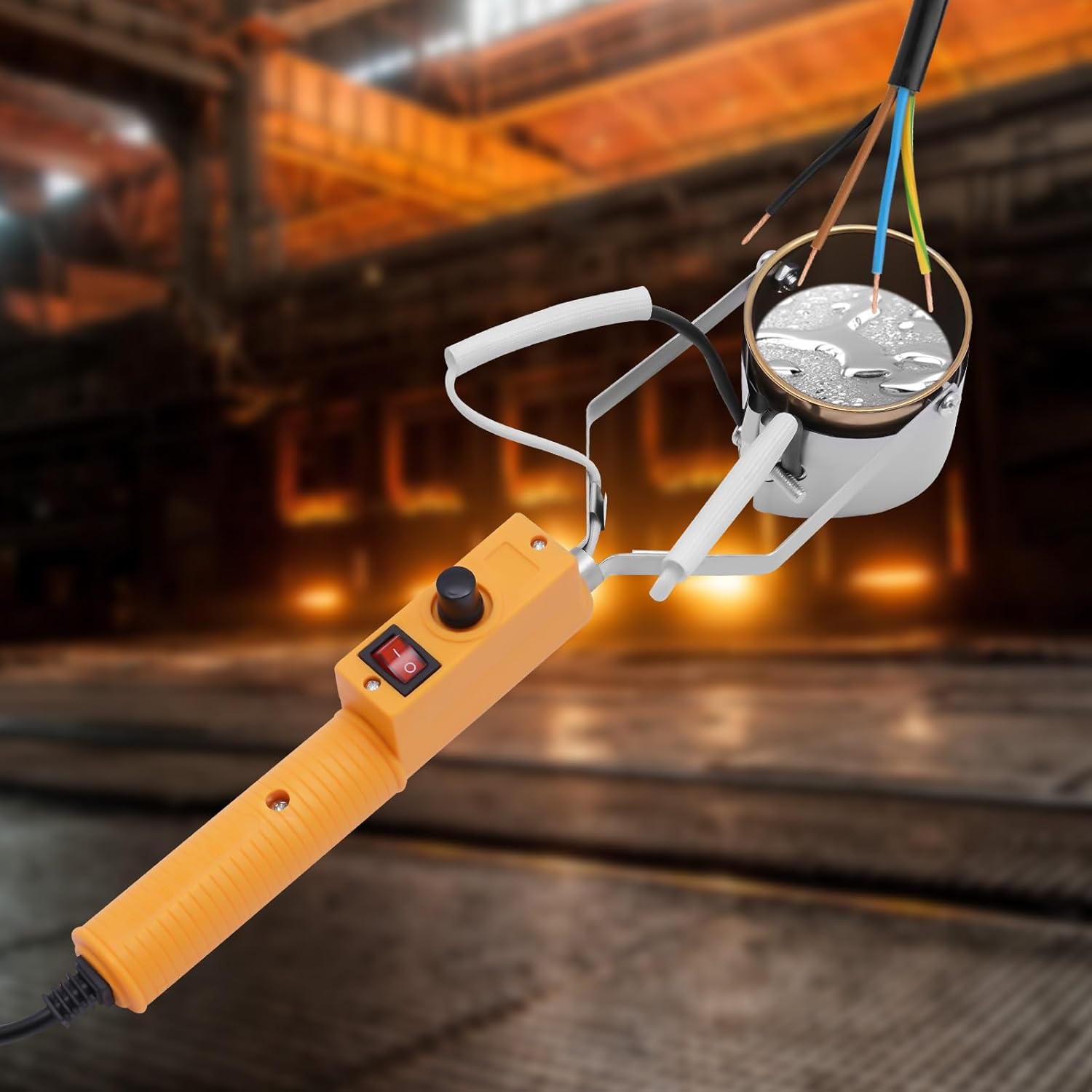 Lead Melting Pot for Fishing Mold, Electric Lead Melting