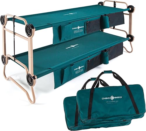 Catre Disc-O-Bed grande con organizadores