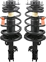 Vista 22 de MOSTPLUS Juego de amortiguador y resorte de puntal delantero compatible para Toyota Avalon 2012-2017 172941/172940, resorte helicoidal, 2 piezas