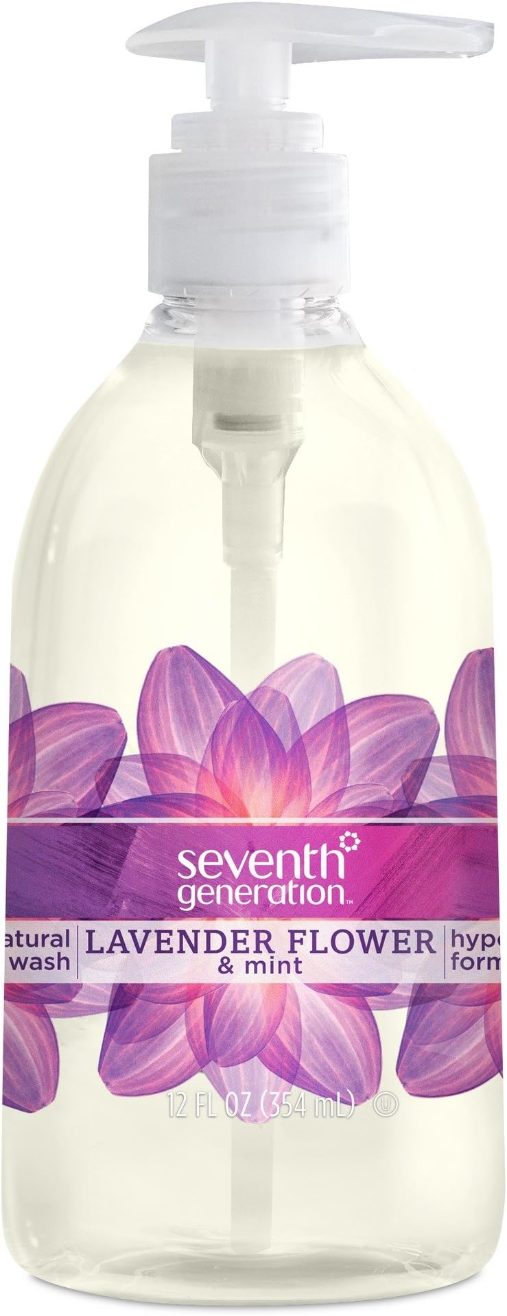 Seventh Generation Hand Wash, Lavender Flower & Mint, 12oz