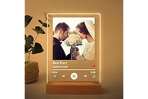 Personalized Picture Song Vinyl Plaque - Unique Song Frame Gift for Boyfriend