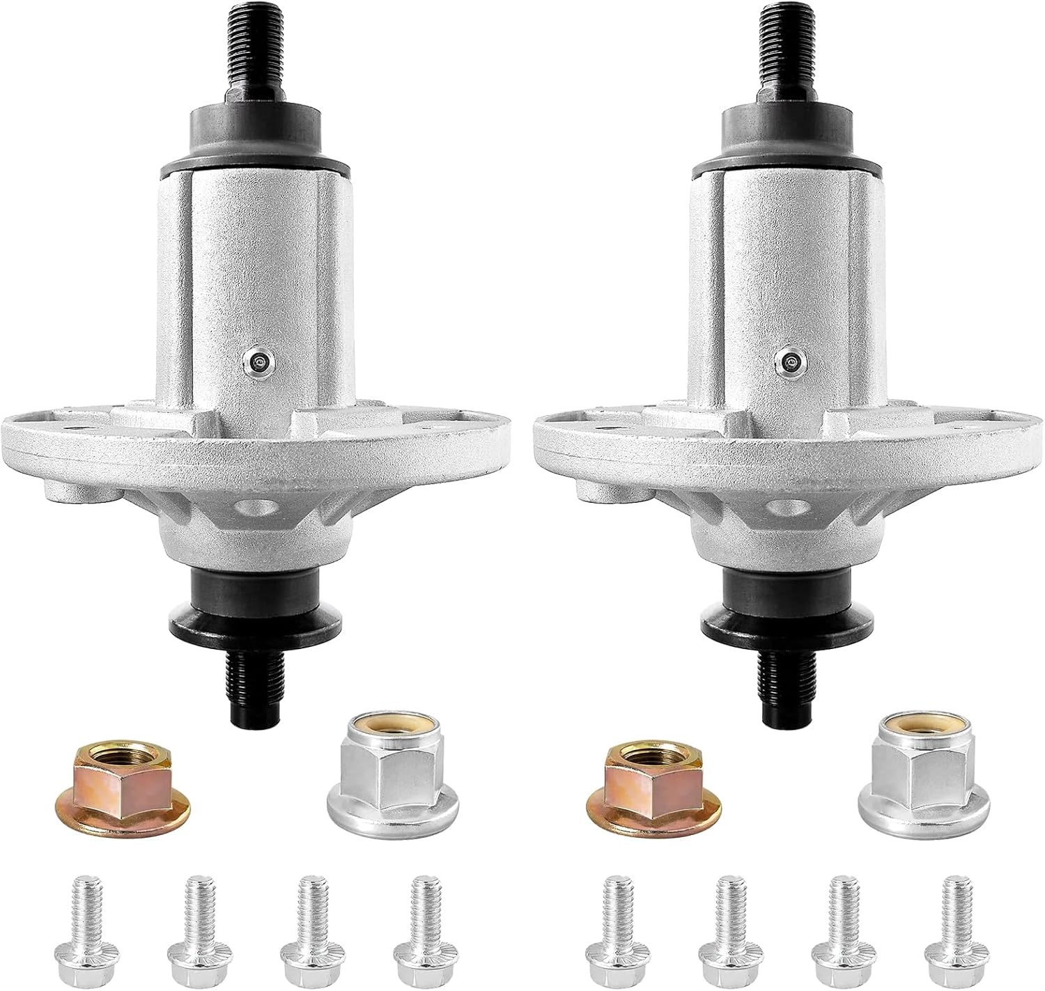GY21098 Spindle Assembly Replaces GY20454, GY20962, GY20867, AUC15811 Spindle, Compatible with John Dee re 42" and 48" Mower Decks D105 D140 D110 L110 LA145 LA105 LA115 Spindle, 2 Pack