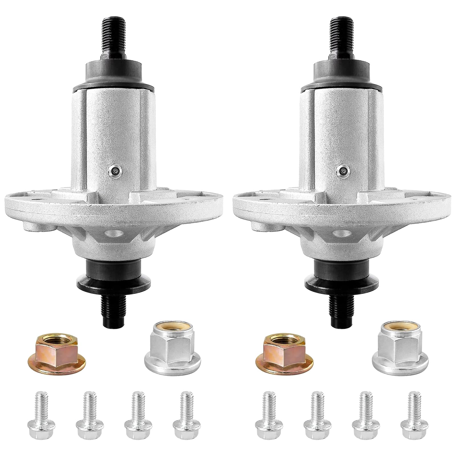 GY21098 Spindle Assembly Replaces GY20454, GY20962, GY20867, AUC15811 Spindle, Compatible with John Dee re 42" and 48" Mower Decks D105 D140 D110 L110 LA145 LA105 LA115 Spindle, 2 Pack