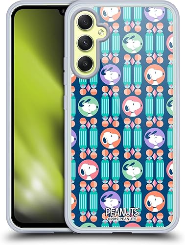 Miniatura 172 de Head Case Designs Funda de gel suave con licencia oficial de Peanuts House Snoopy Deco Dreams compatible con Samsung Galaxy S23 5G Casa,Blue