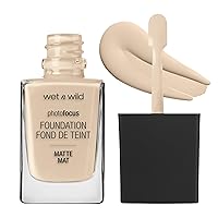 Vista 26 de Wet n Wild Photo Focus Base Líquida Mate Foundation Porcelain, Vegana y Libre de Crueldad (Paquete de 4)