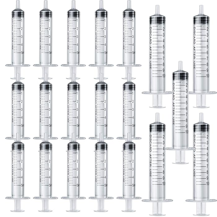 Buy 30 Pack Large Syringes, Large Plastic Garden Industrial Syringes
