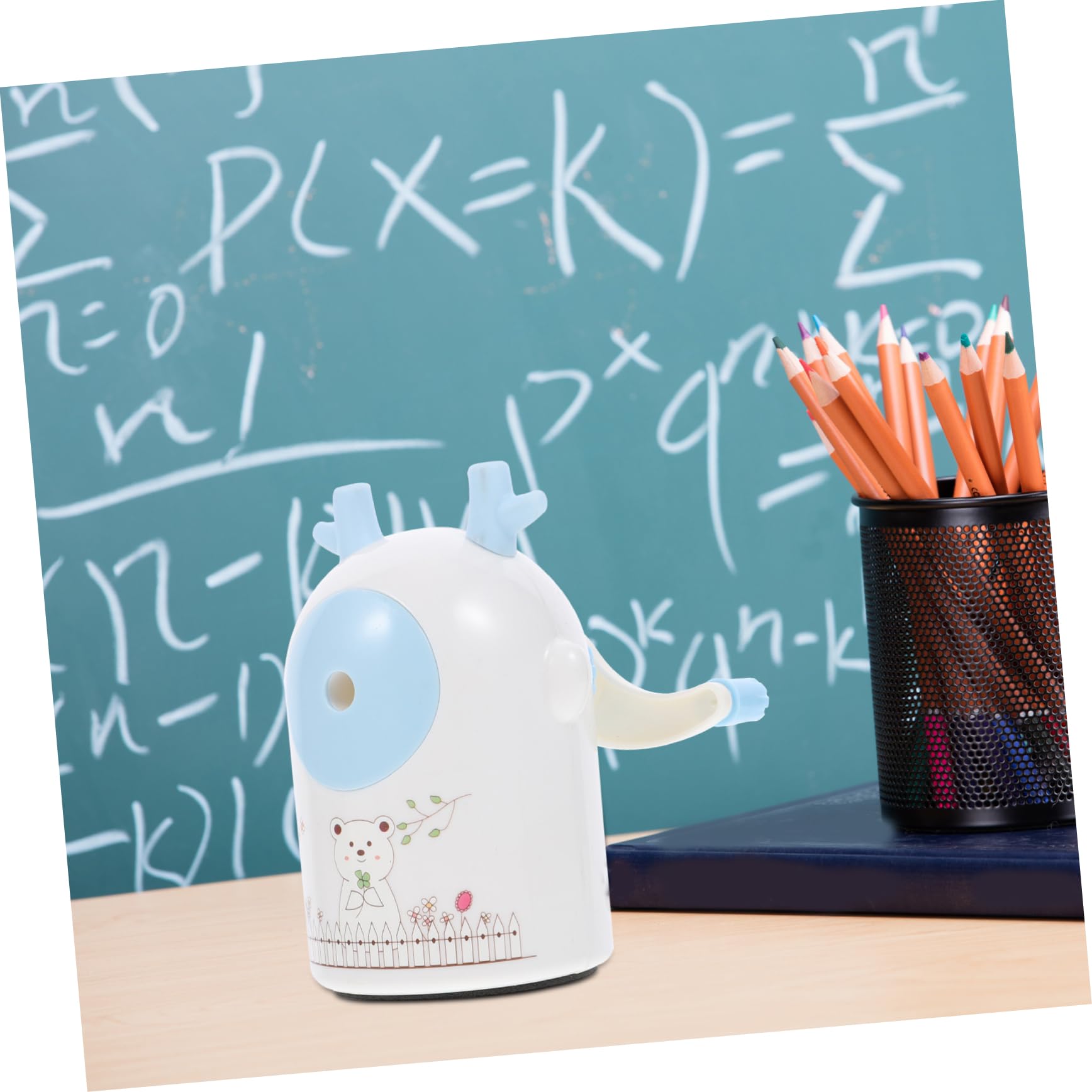 ARTIBETTER 3stücke Cartoon Anspitzer Automatischer Handantrieb Kinderfreundlicher Bleistiftspitzer Tierform Robuster Für Schule Und