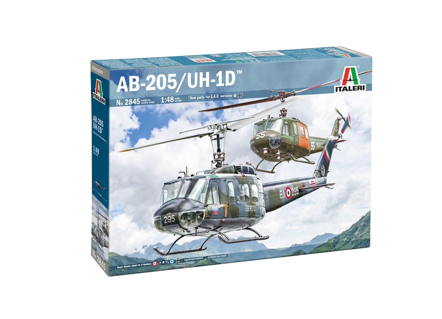 Italeri 1/48 AB-205 / UH-1D ""SAR"" - 2845