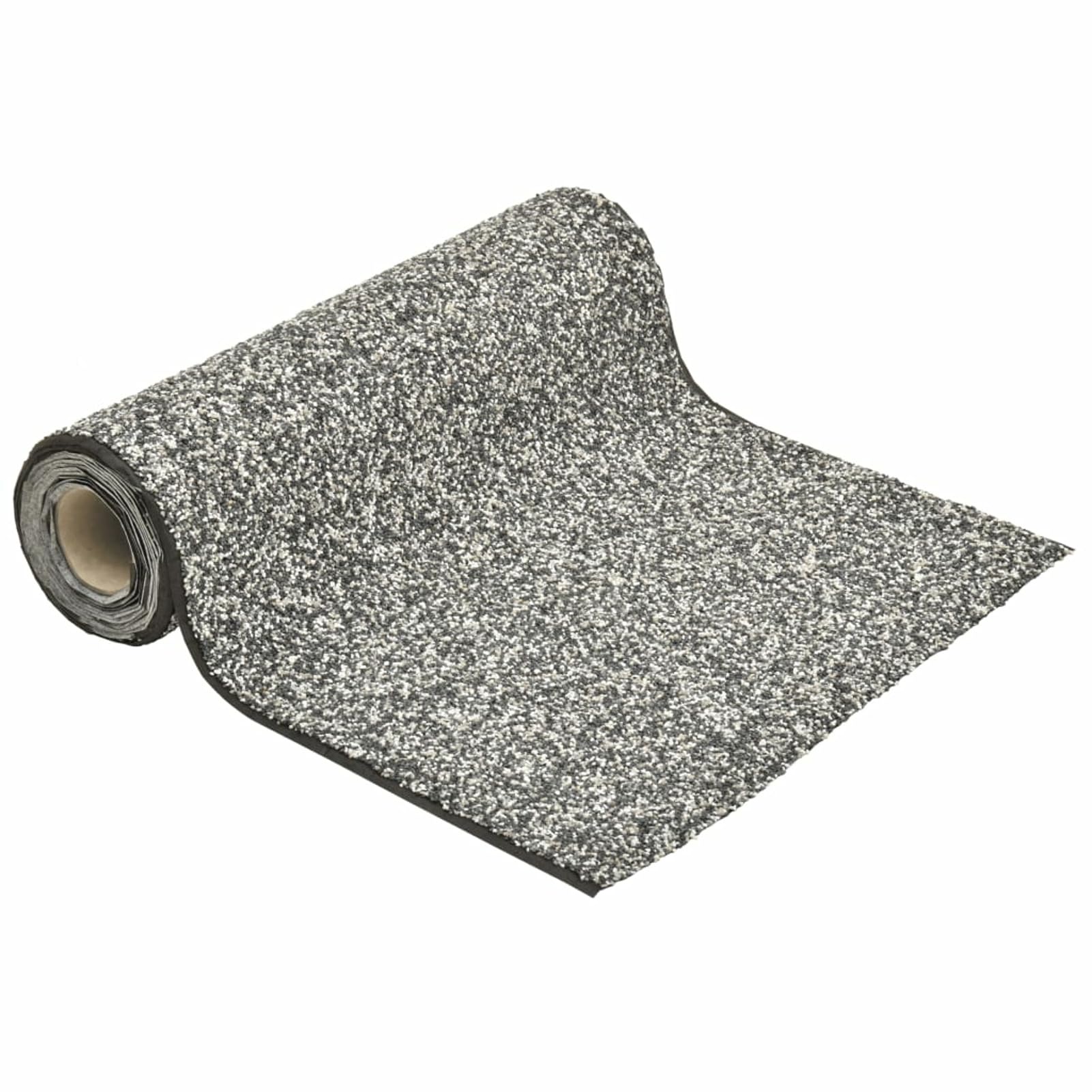Revestimiento de piedra gris 150 x 40 cm, película efecto piedra de ancho para el borde del estanque, arroyo, lona para estanque, color arena