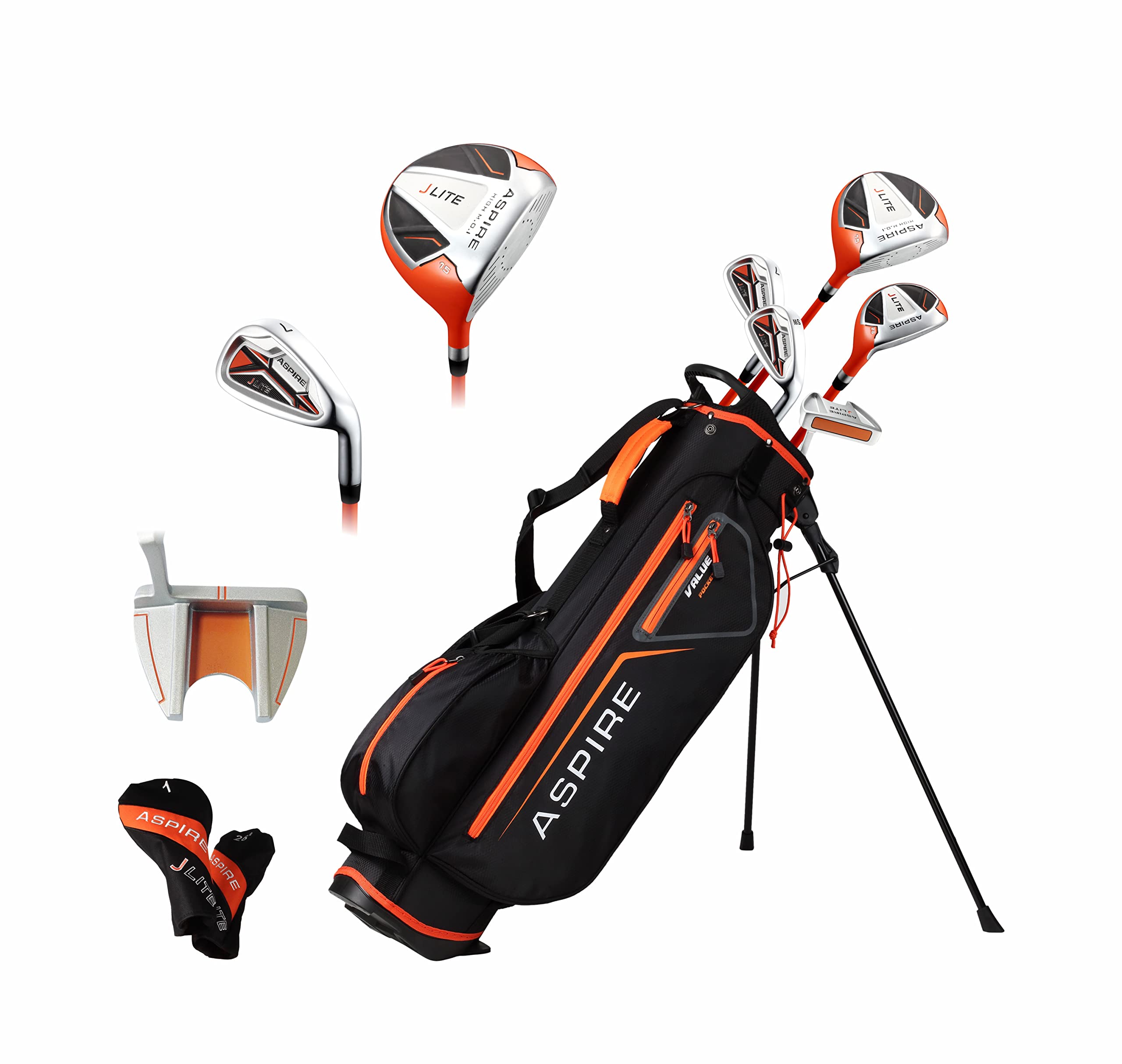 Xlite Super Performance Precise Junior Golf Club Set Right Orange, Ages