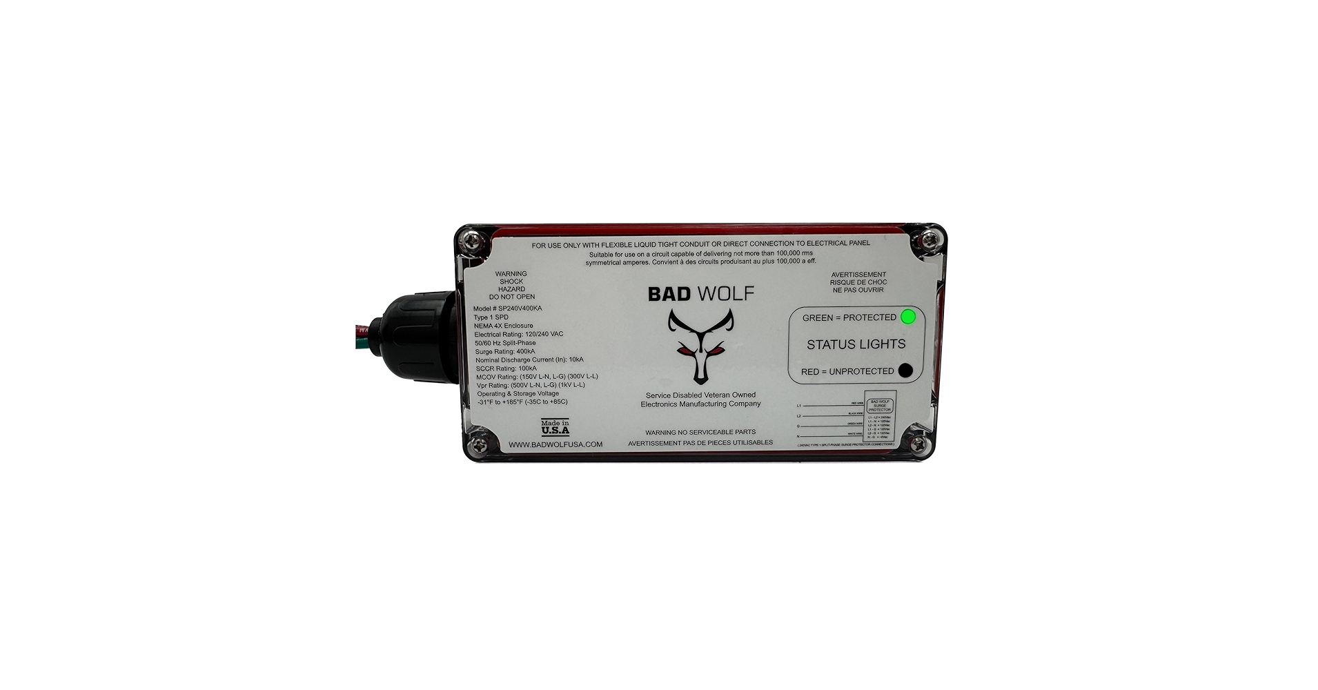 Amazon.com: NextGen EMP Whole House Surge Protector 400,000