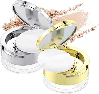 2 recipientes de polvo sueltos de 6 G con sop...