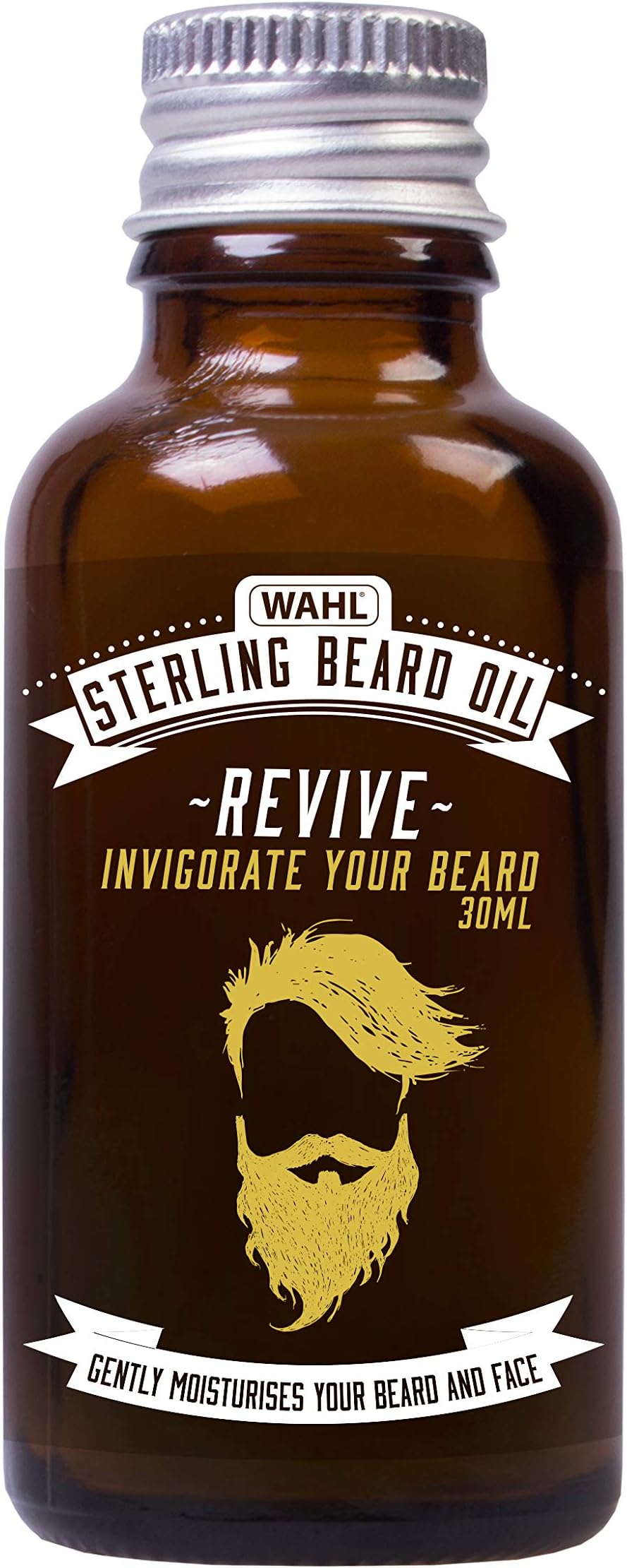 Revive Beard Oil, Beard Softener to Nourish Skin and Hair, Moisturiser to Stop Beard Itch, Beard Moisturiser, Beard Care for Men, Smooth and Soft Facial Hair, Hydrate and Condition