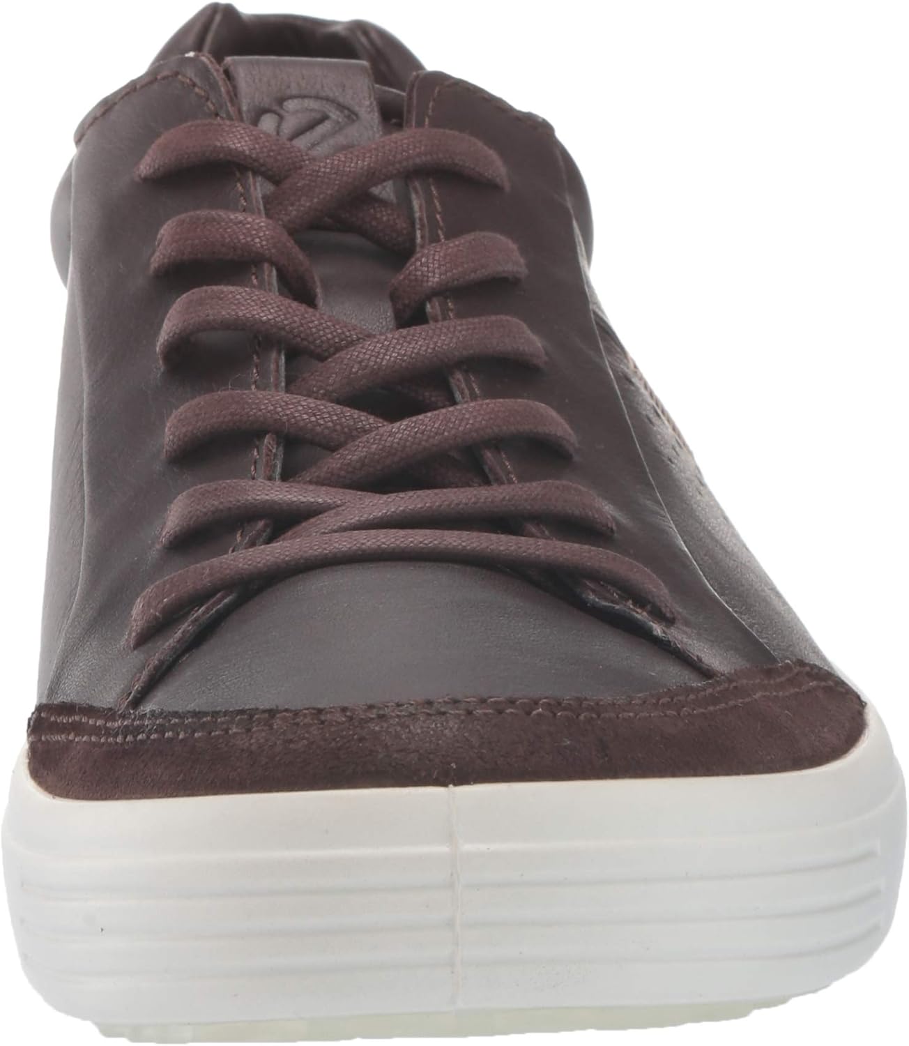 ECCO Men's Soft 7 Sneaker, Coffee Suede/Mocha, 6-6.5