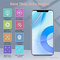 Vista 5 de para iPhone 11 Kit de reparación de repuesto de cámara frontal 12MP 6.1 ", iPhone11 OEM frente a la lente del módulo parte estructurada receptor