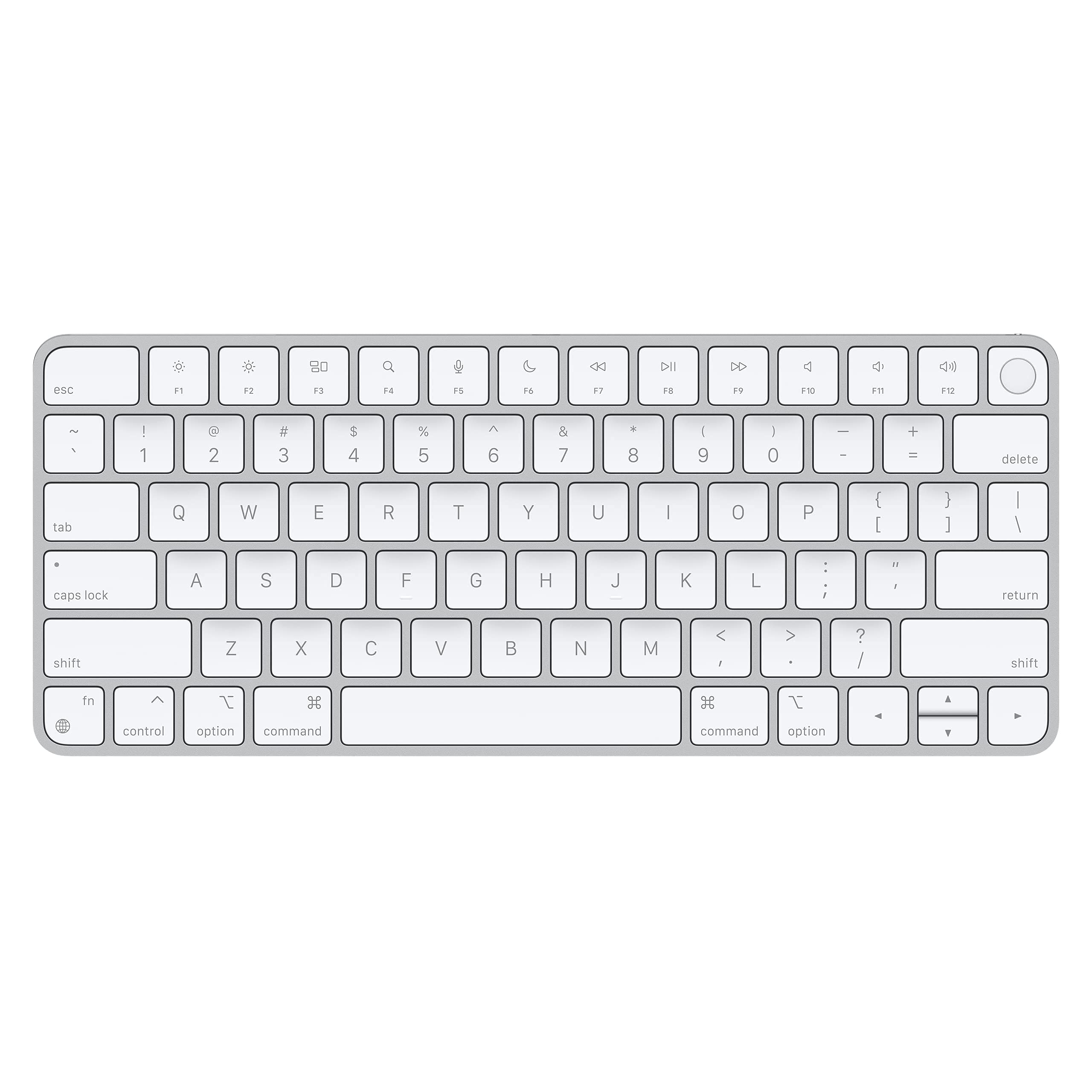 Apple Magic Keyboard with Touch ID (for Mac Computers with Apple Silicon) - US English - Silver (Ren