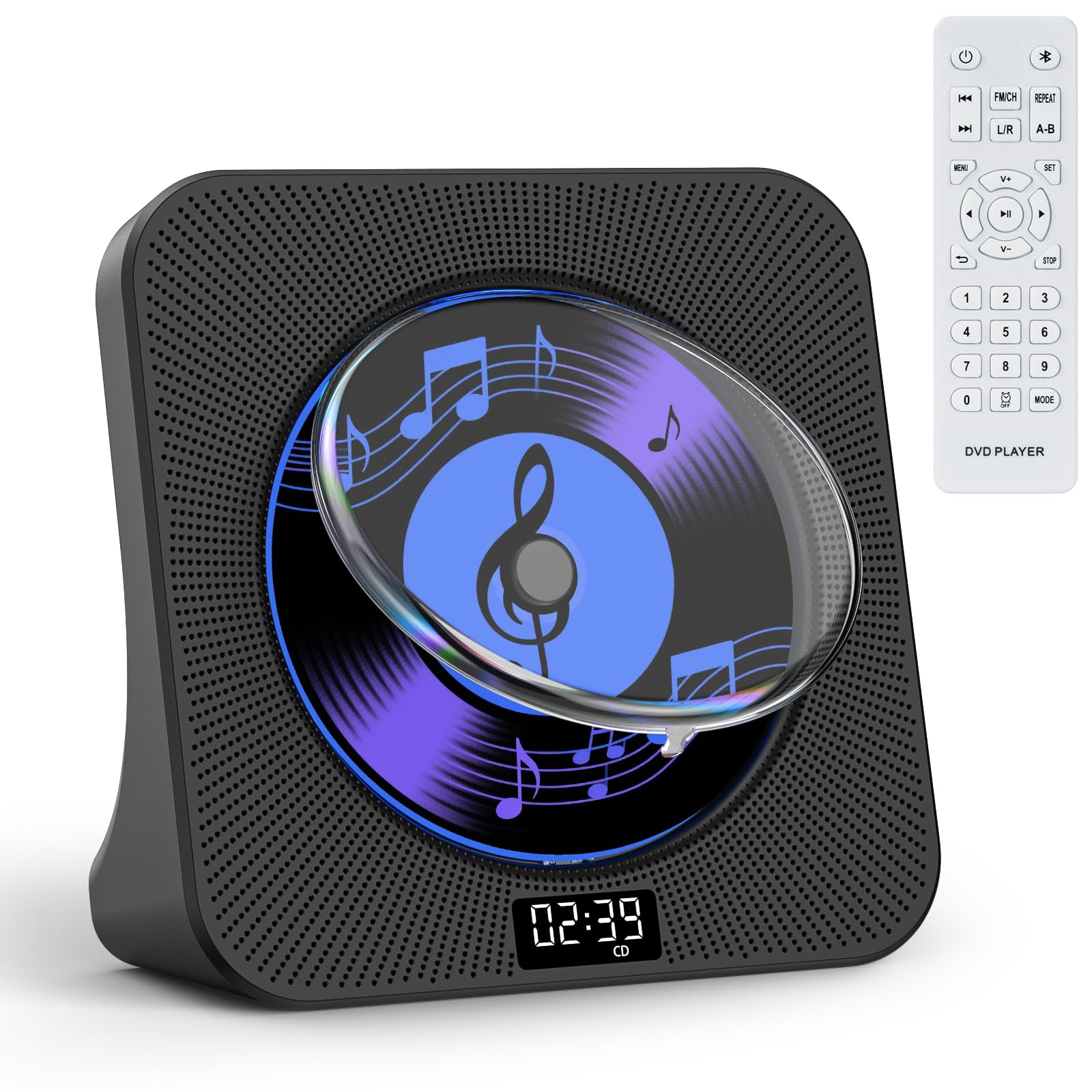 Amazon.co.jp: CDプレーヤー デスクトップ用 充電可 Bluetooth送受信
