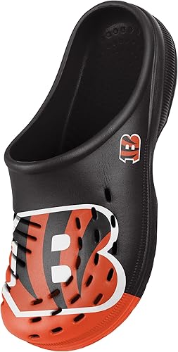 Miniatura 80 de FOCO - Sandalias de agua de jardín con logotipo de equipo de la NFL, para hombre Camuflaje tonal,logotipo grande de bloque