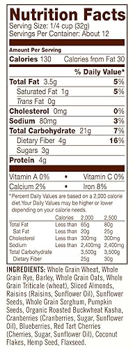 Miniatura 3 de Bob's Red Mill Muesli de frutas y semillas, 14 onzas