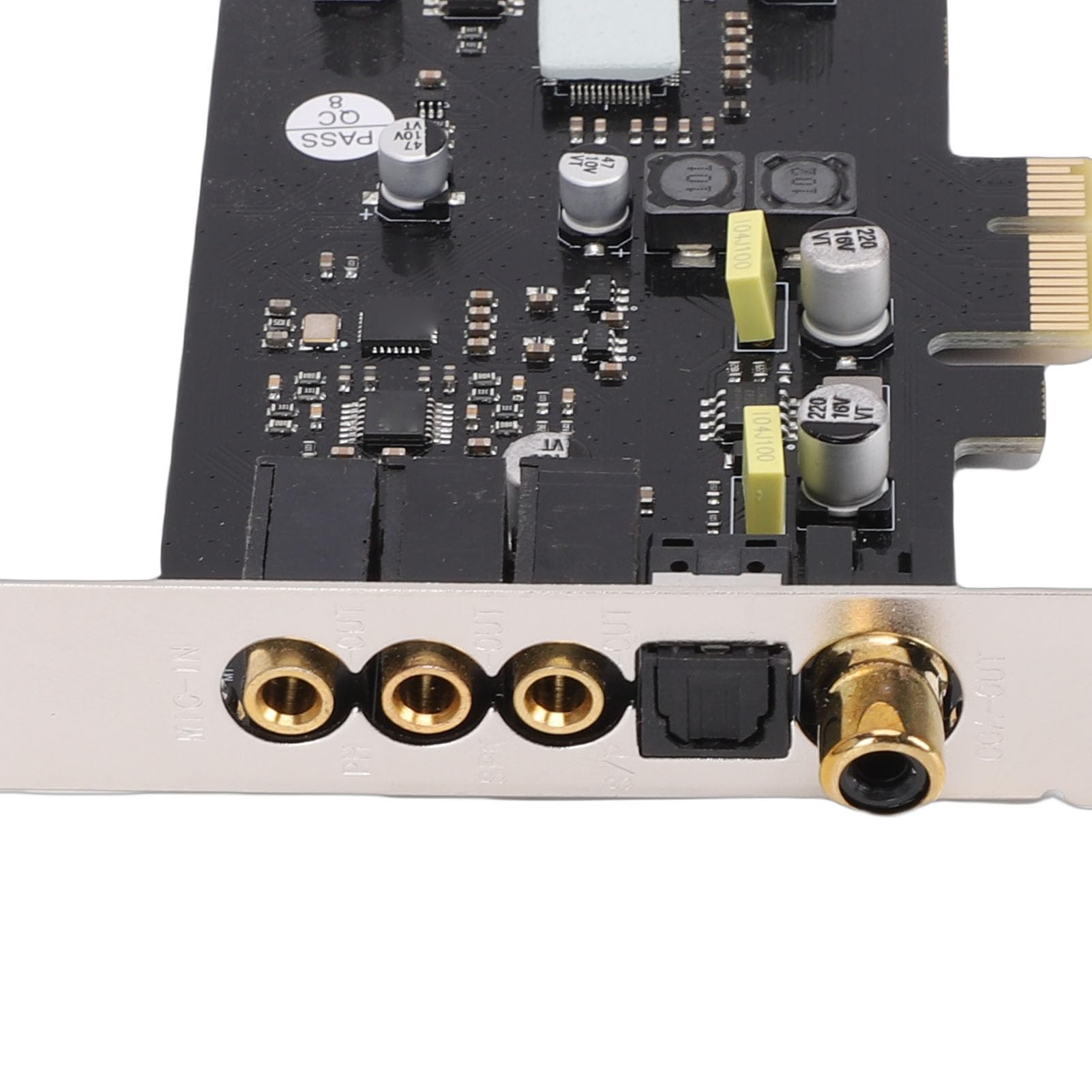XUMIUZIY SSS1700 PCIe-Soundkarte | Glasfaser-Koaxial-Digital-HiFi-interne Stereo-Audiokarte