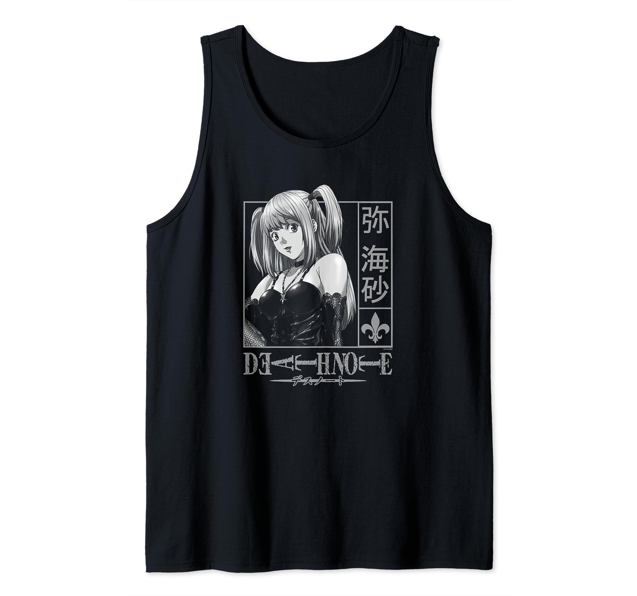 Amazon.com: Death Note Misa Kanji Frame Tank Top : Clothing, Shoes ...