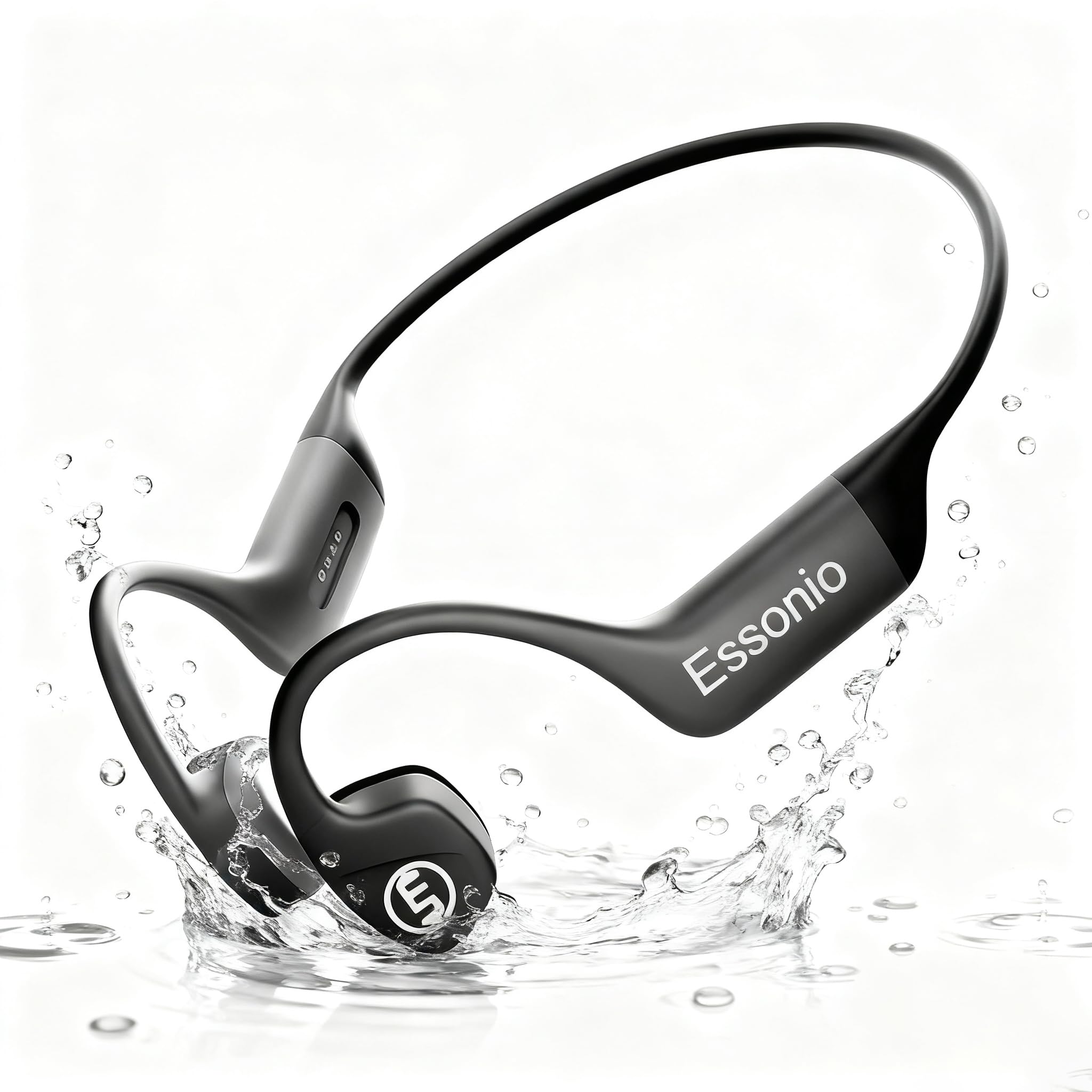 イヤホン eo aiu Amazon.com: Essonio Bone Conduction Headphones IP68 Waterproof