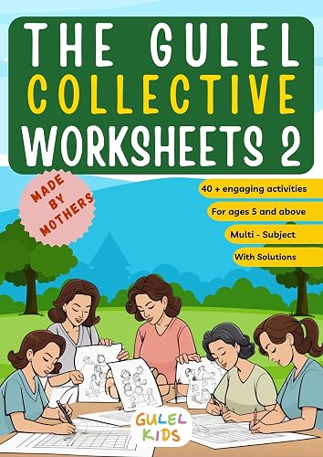 Gulel Kids Collective Worksheets 2 For Kids &amp; Children 5 and Above | Enhance The Child Mind With Cognitive Excellence &amp; Ultimate Brain Booster Activity Book | Early Learning Activity Skill Worksheet