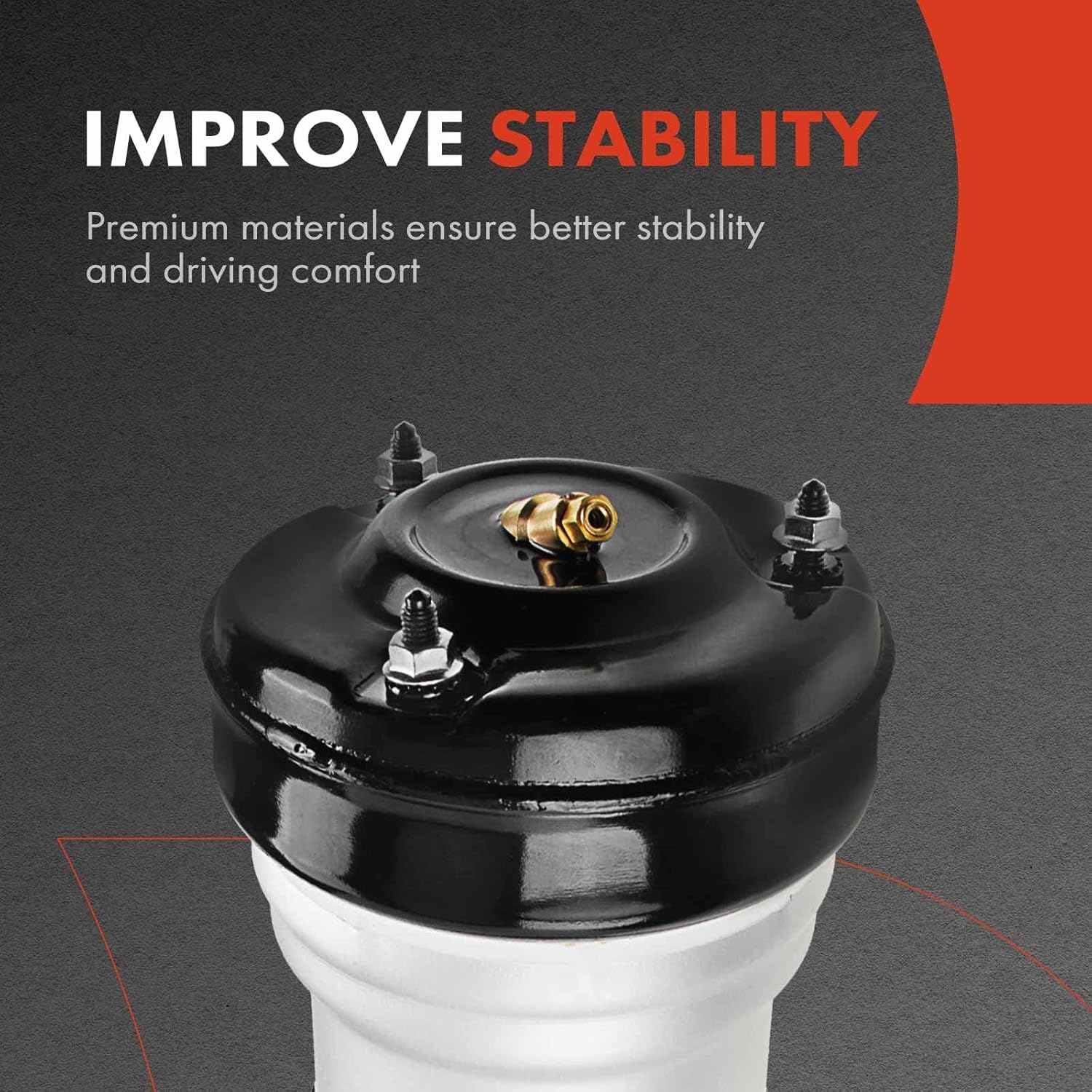 A-Premium Front Left Air Suspension Strut Assembly Compatible with Mercedes-Benz W220 Series S430 S500 2003 2004 2005 2006, AWD, Driver Side, Replace# 2203202138, 2203201338