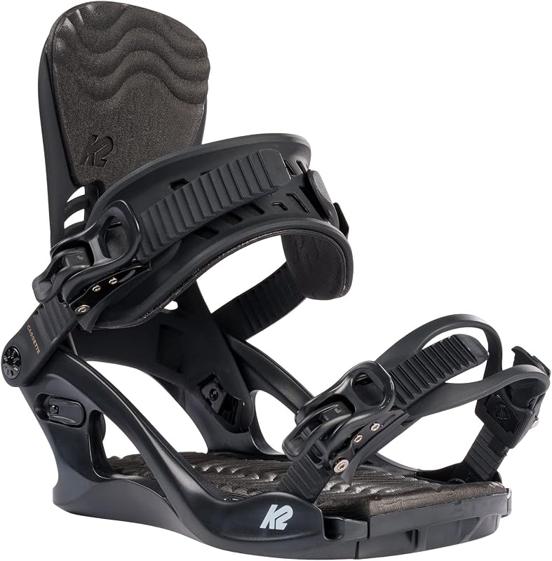 Cassette Men's Snowboard Bindings | Flex 5/10, Nylon Highback, Nylon Baseplate, Beginner/Intermediate